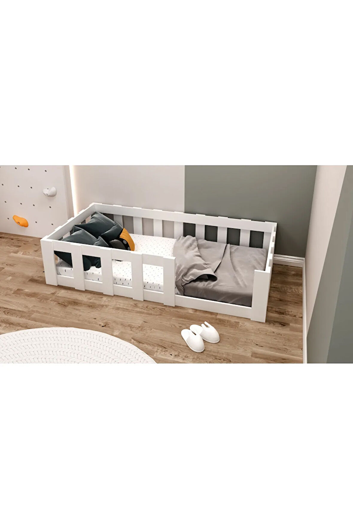 Montessori 90x190 Yatak Uyumlu Mdf Karyola My10-1
