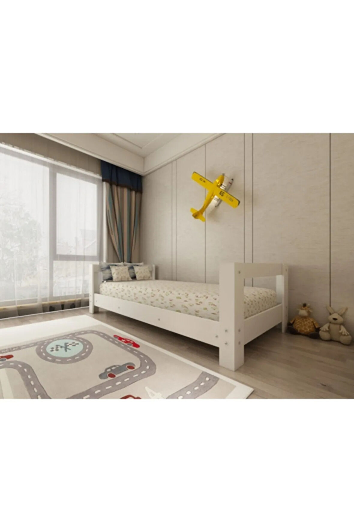 Montessori 90x190 Yatak Uyumlu Mdf Karyola My1-1