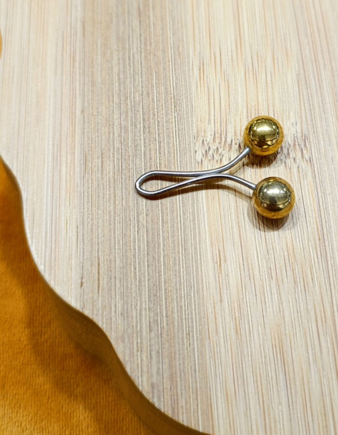 Monalisa Home  Lüks Gold Eşarp İğnesi