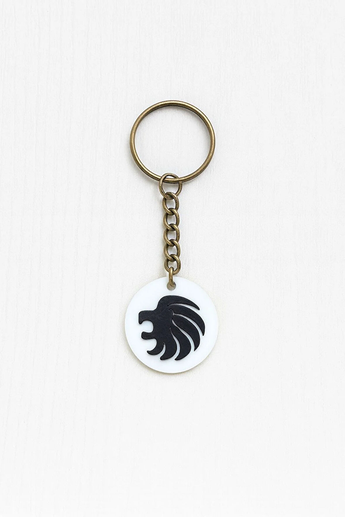 Aslan Burcu NFC Anahtarlık – Akıllı Temassız Bağlantı Özellikli Burç Anahtarlığı (3,5 cm)