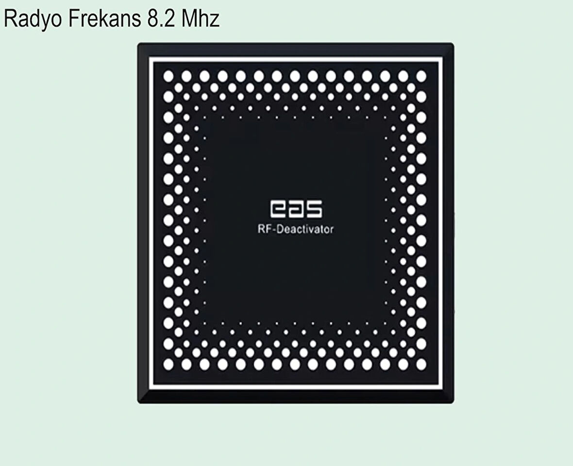 Kağıt Etiket Öldürücü Deaktivatör RF Radyo Frekans İkazsız