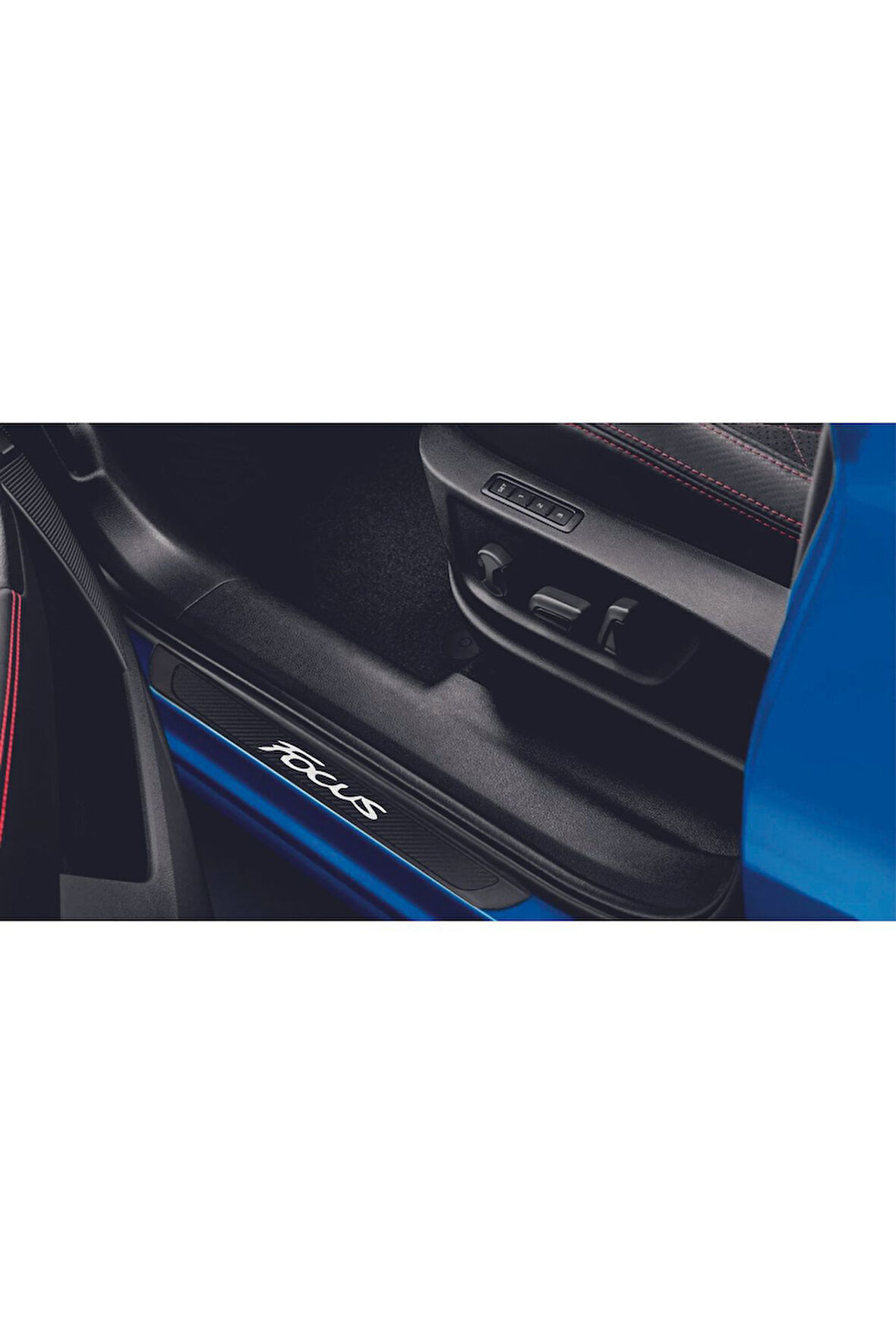 FORD FOCUS 2018 VE ÜZERİ MODELLER OLD KARBON KAPI EŞİĞİ 4 PARÇA KROM YAZILI