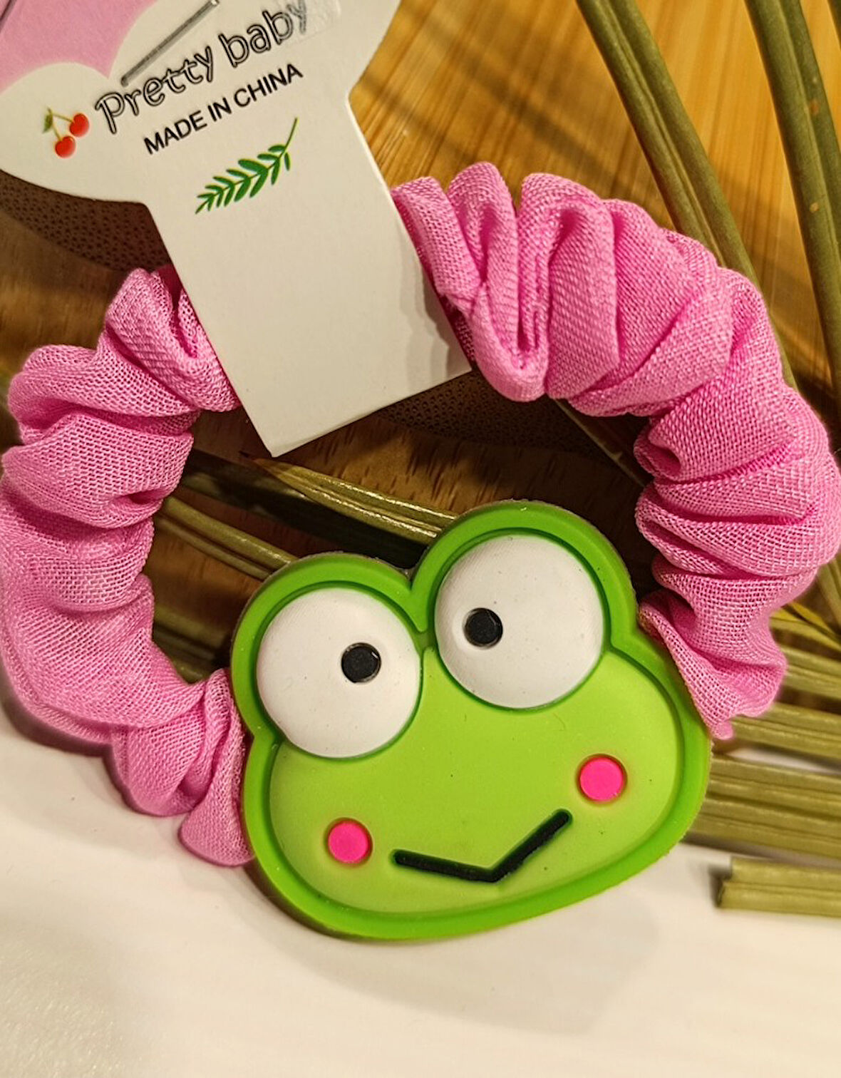 Monalisa Home Lüks  Figürlü Renkli Çocuk Tül Lastik Toka