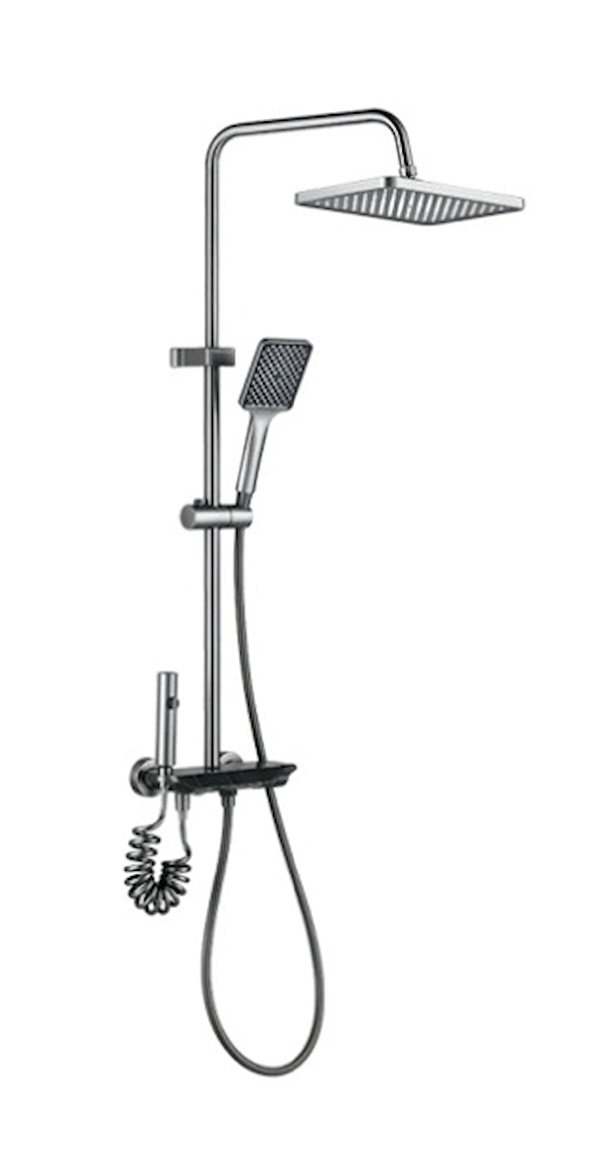 MK PİANO 4 FOKSİYONLU ROBOT DUŞ ANTRASİT RENK