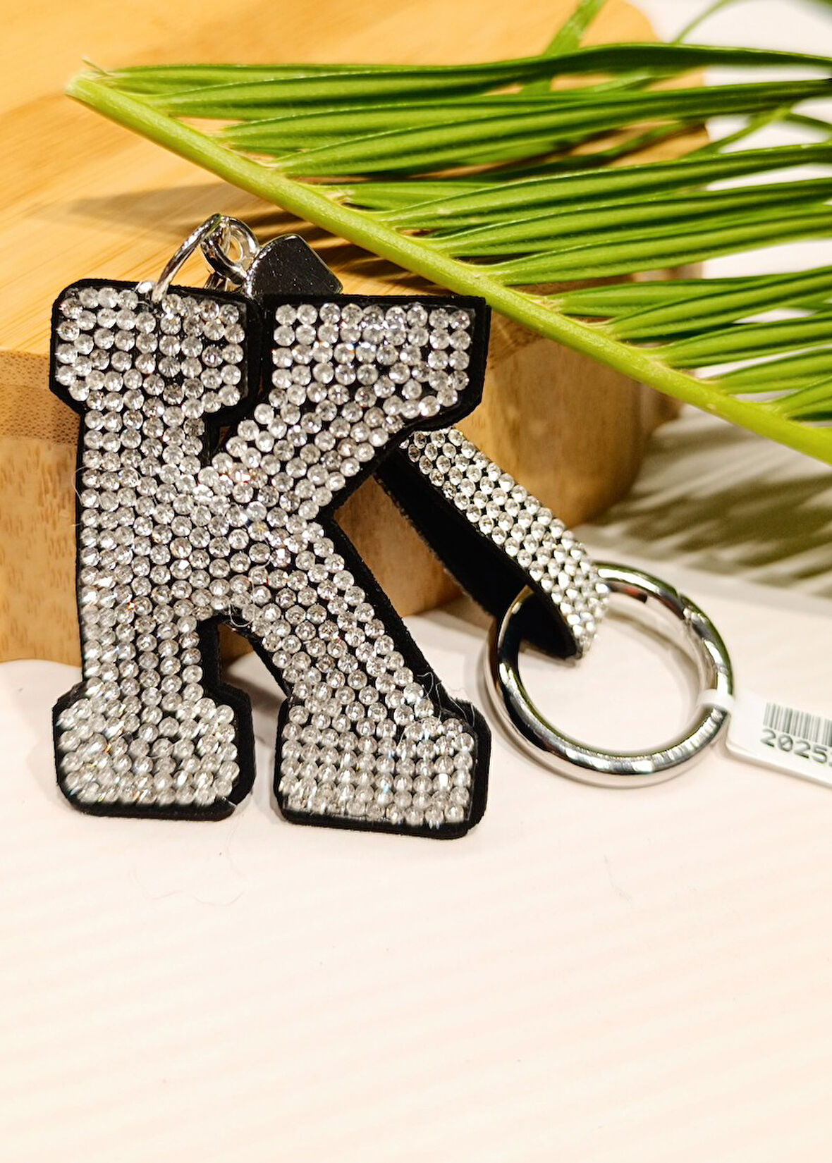 Monalisa Home Lüks Parıltılı K Harfi Anahtarlık