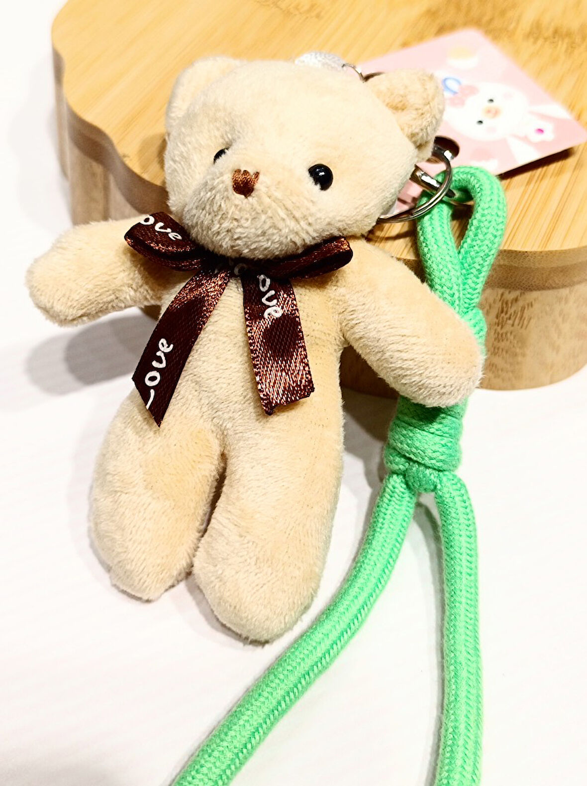 Monalisa Home Peluş Ayıcıklı Gösterişli  Anahtarlık
