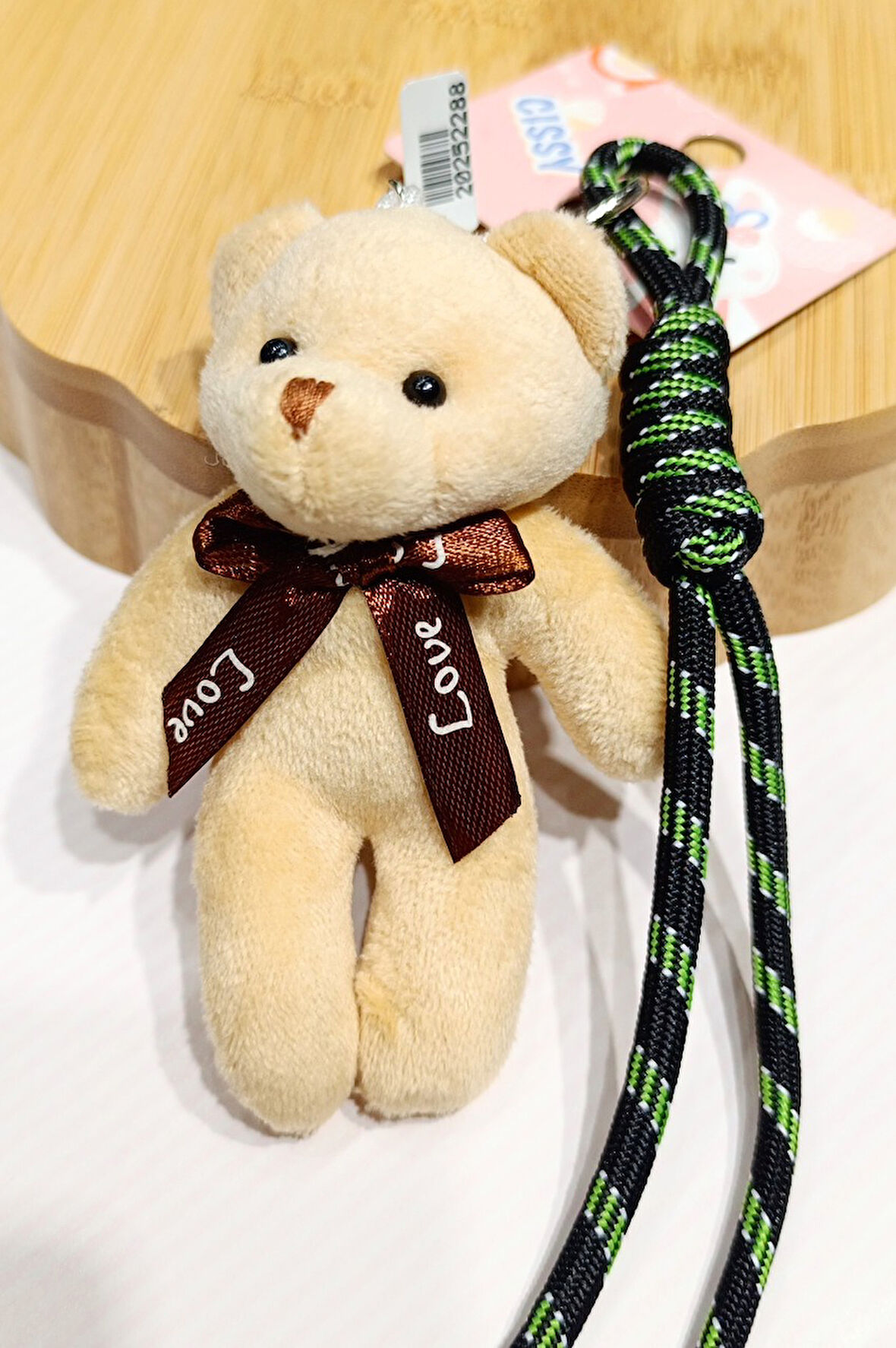 Monalisa Home Peluş Ayıcıklı Gösterişli  Anahtarlık