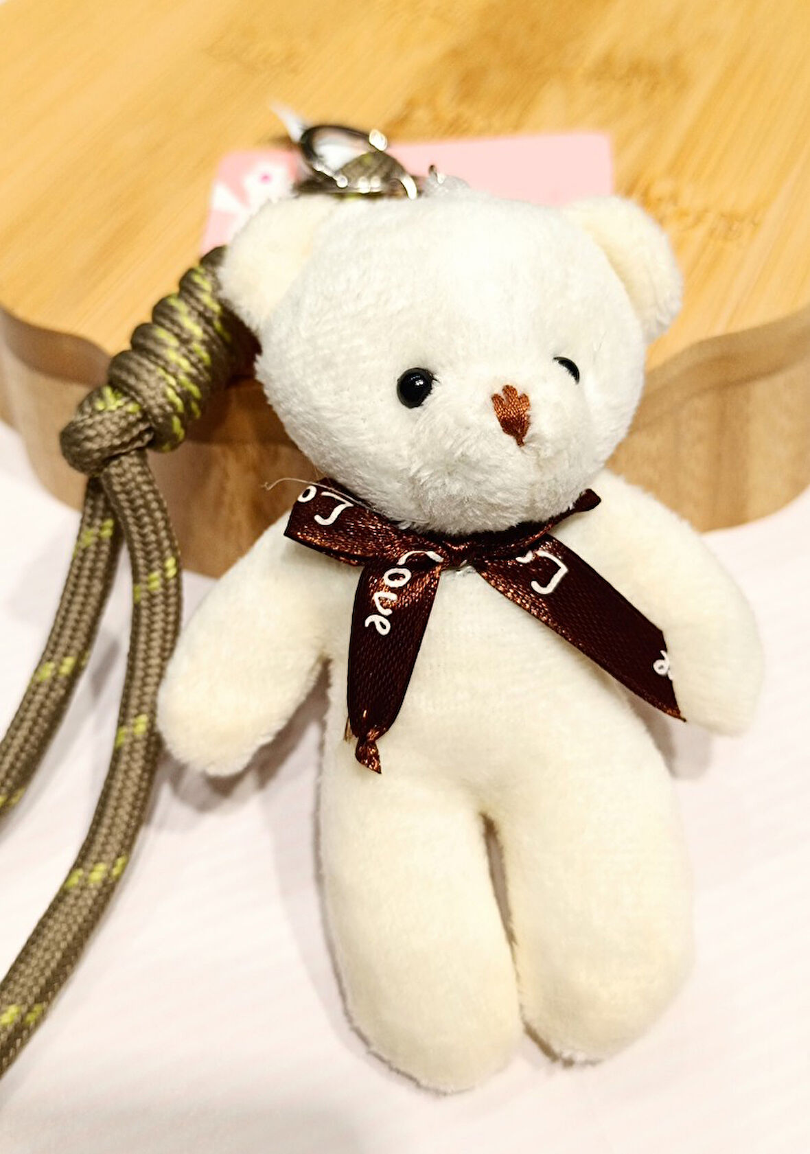 Monalisa Home Peluş Ayıcıklı Gösterişli  Anahtarlık