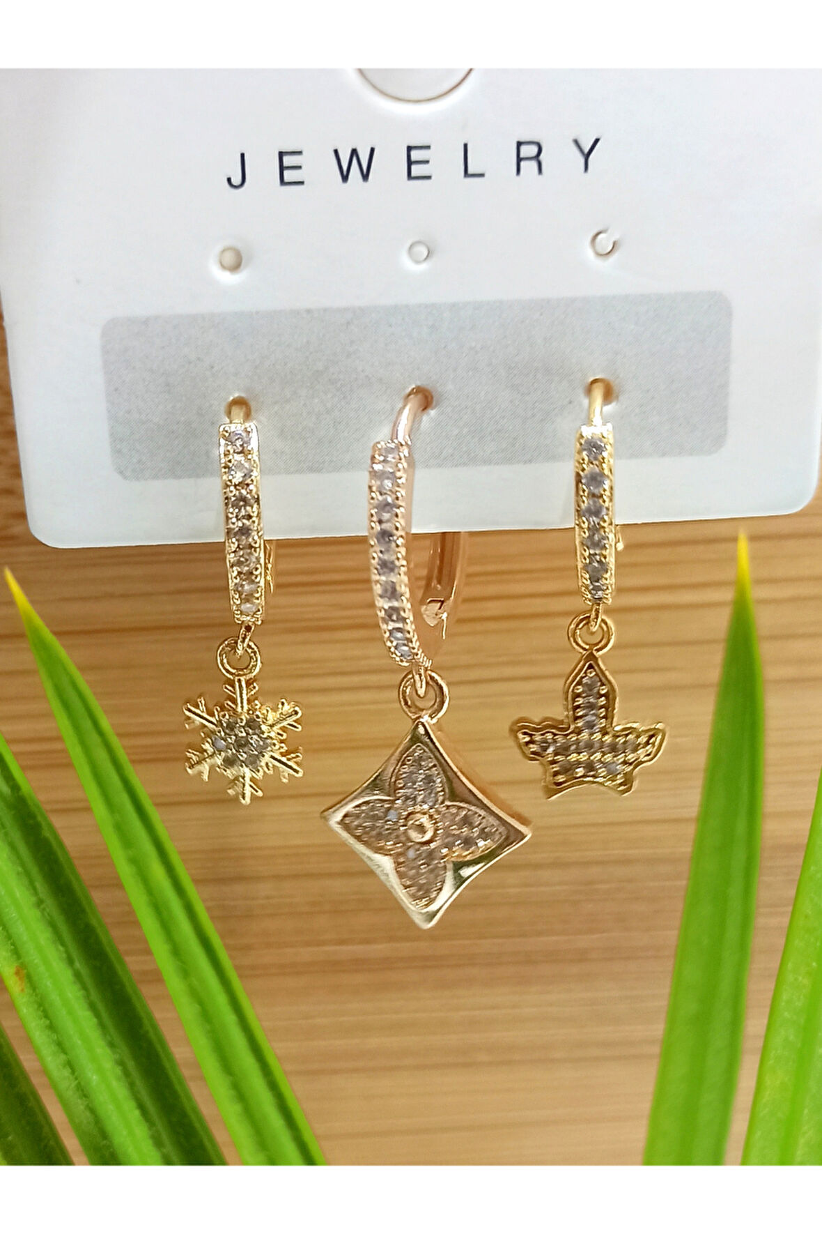 Monalisa Home Renkli Tarz Yaratan Küpe