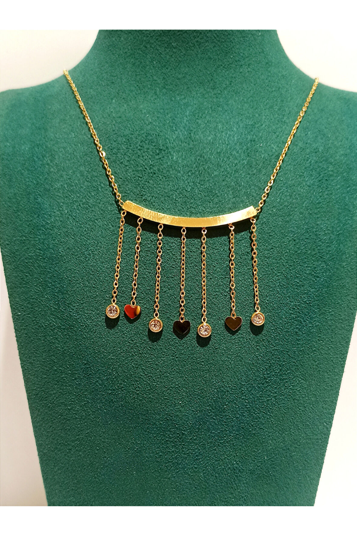 Monalisa Home Lüks Figürlü Gösterişli Kolye