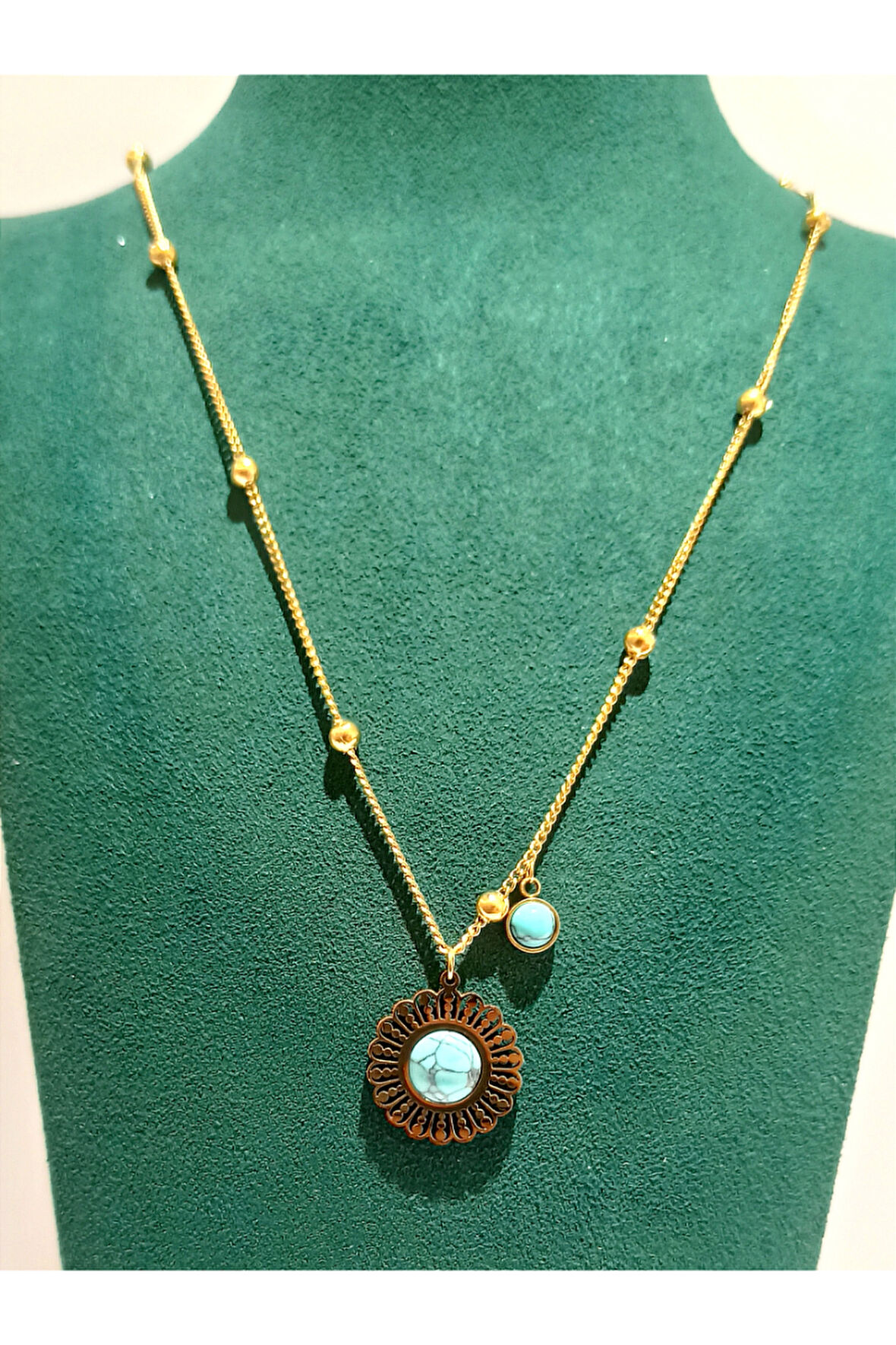 Monalisa Home Lüks Figürlü Gösterişli Kolye