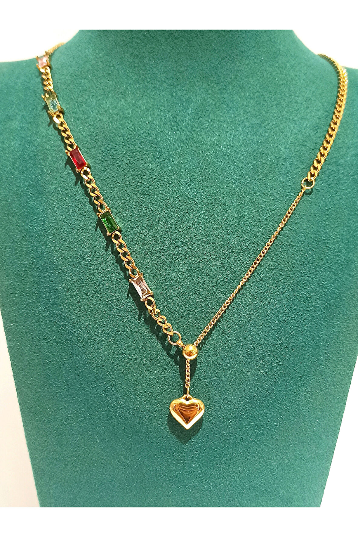 Monalisa Home Lüks Figürlü Gösterişli Kolye