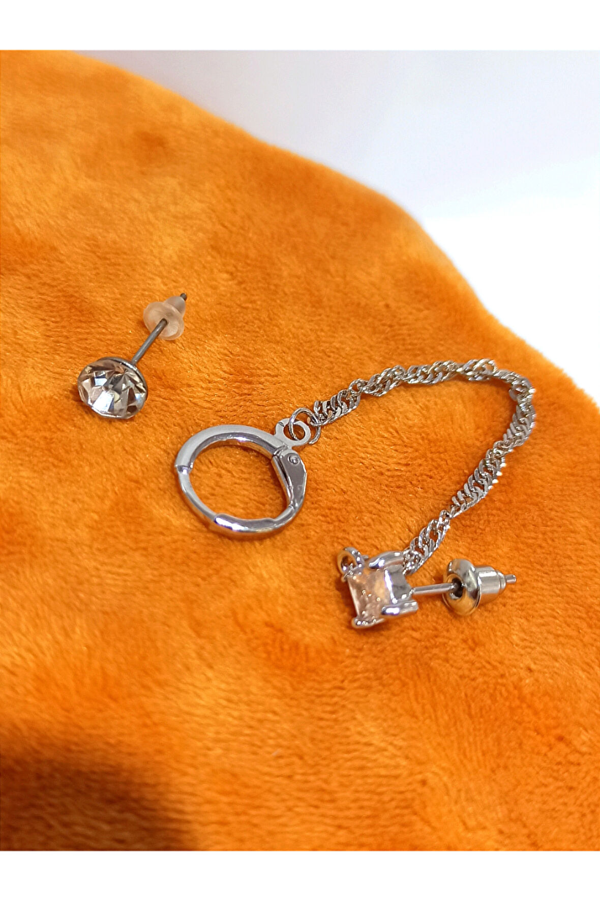 Monalisa Hom Lüks Figürlü Gösterişli Küpe