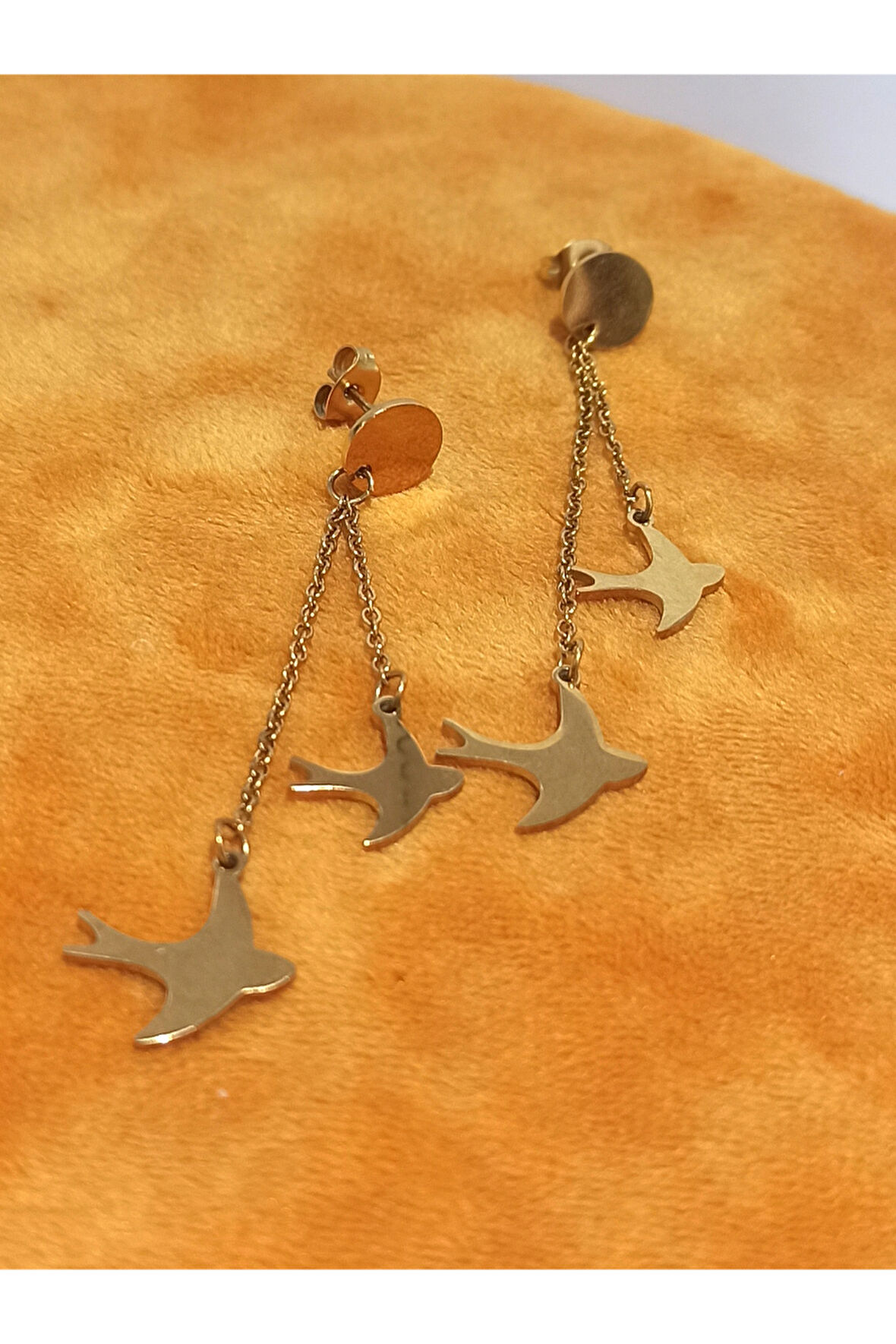 Monalisa Hom Lüks Figürlü Gösterişli Küpe