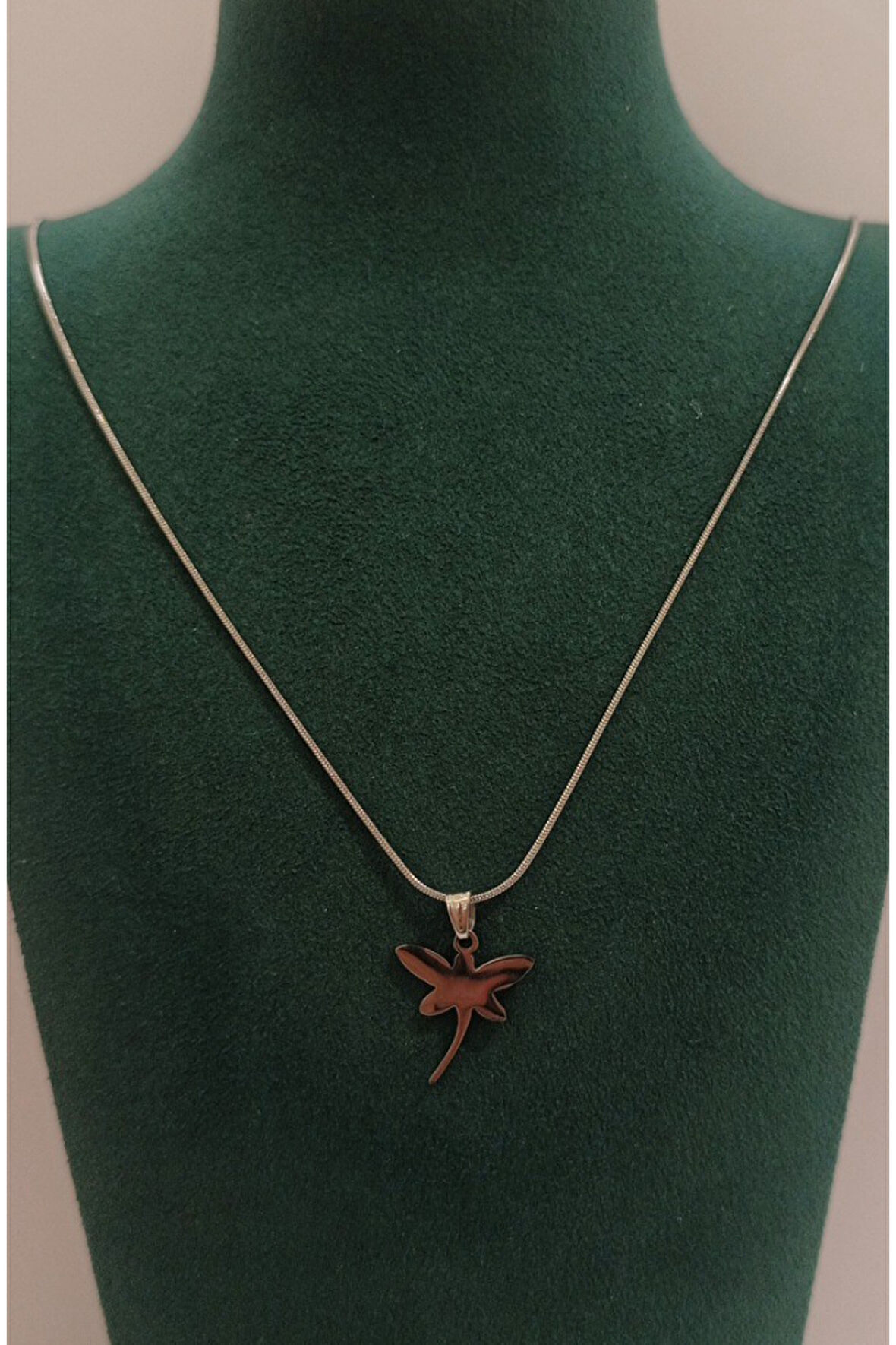 Monalisa Home Gümüş Renk Lüks Figürlü Gösterişli Kolye