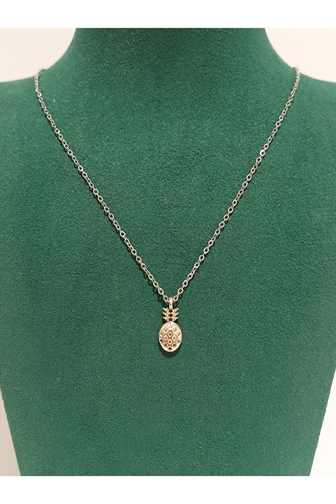 Monalisa Home Gümüş Renk Lüks Figürlü Gösterişli Kolye