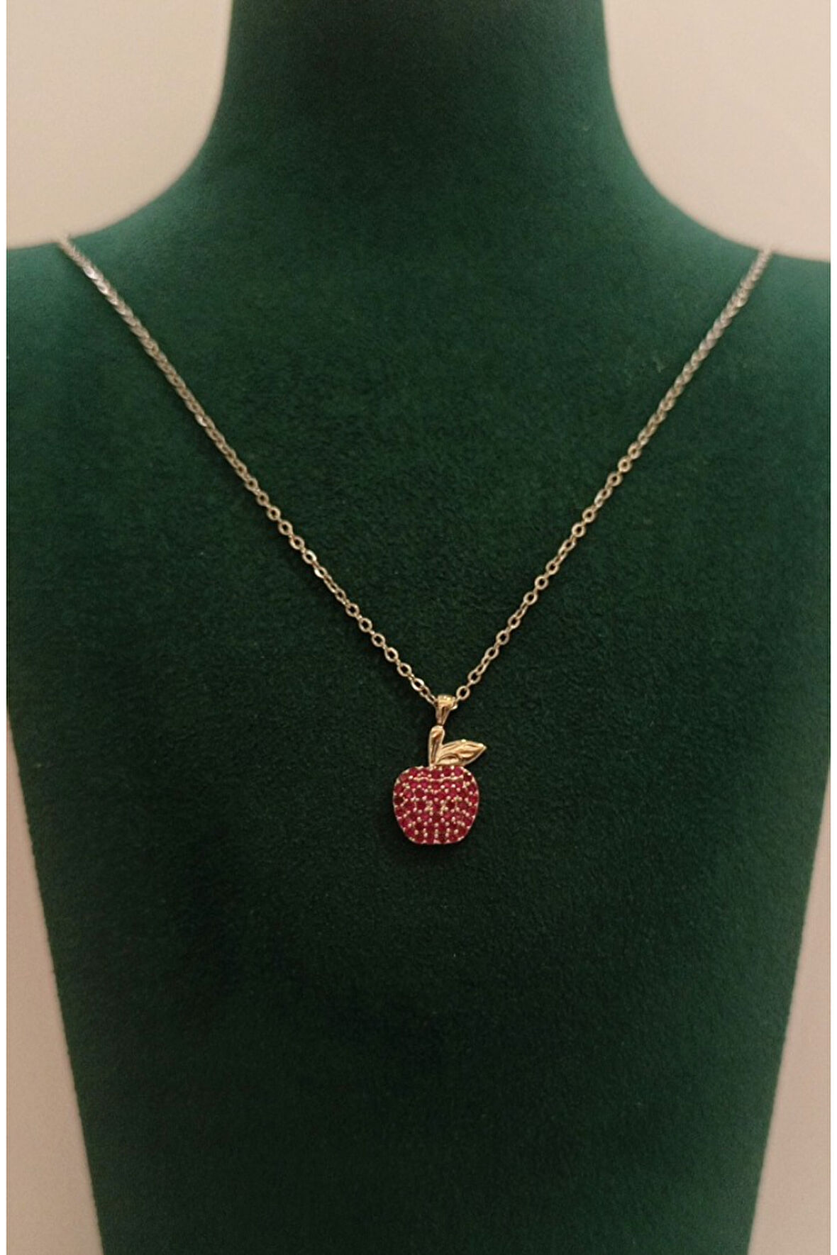 Monalisa Home Gümüş Renk Lüks Figürlü Gösterişli Kolye