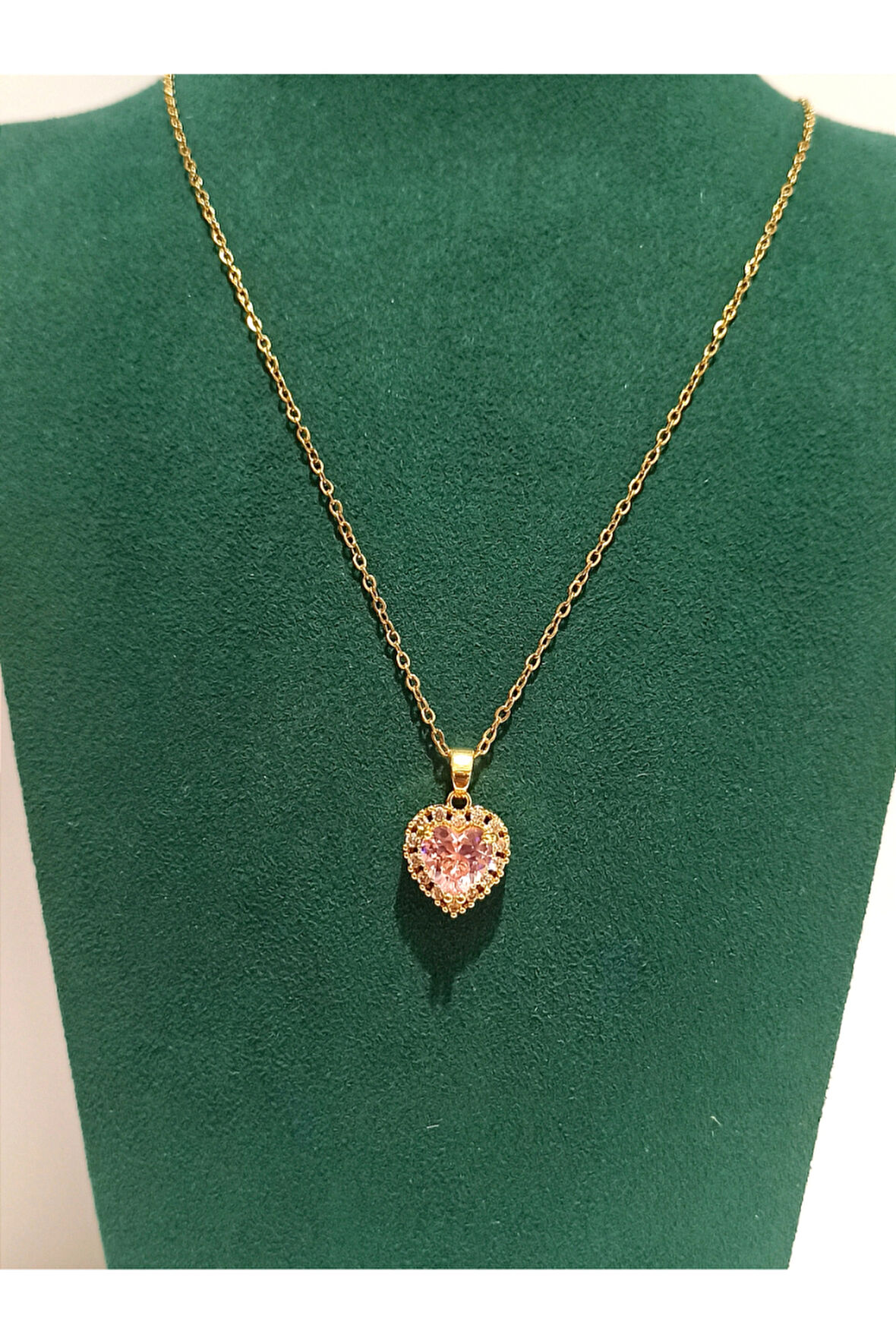 Monalisa Home Gold Renk Lüks Figürlü Gösterişli Kolye