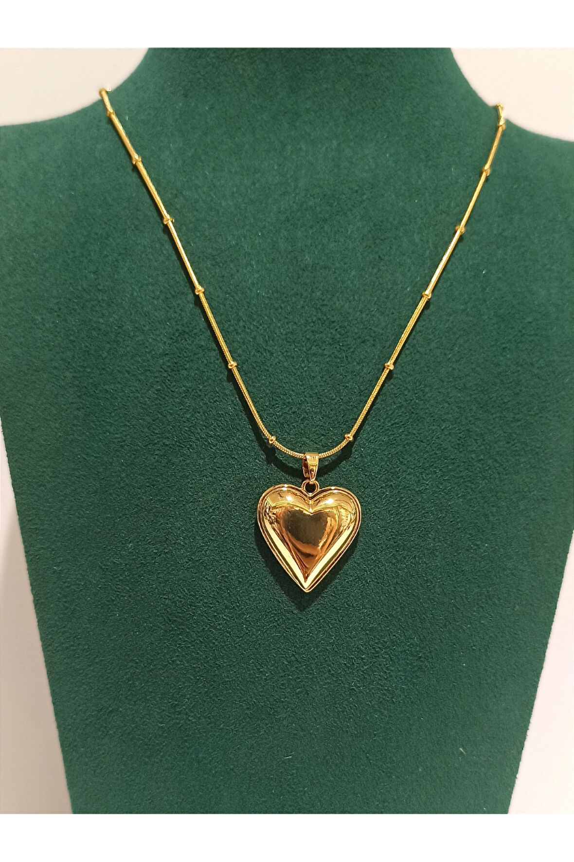 Monalisa Home Gold Renk Lüks Figürlü Gösterişli Kolye