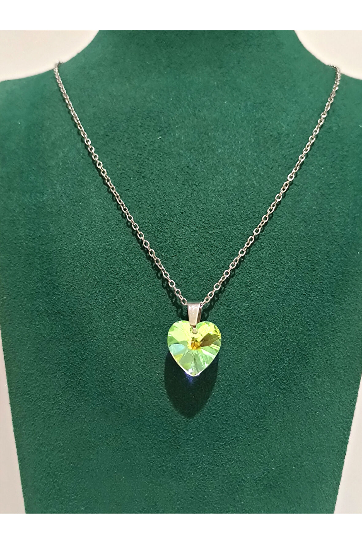 Monalisa Home Gümüş  Renk Lüks Figürlü Gösterişli Kolye