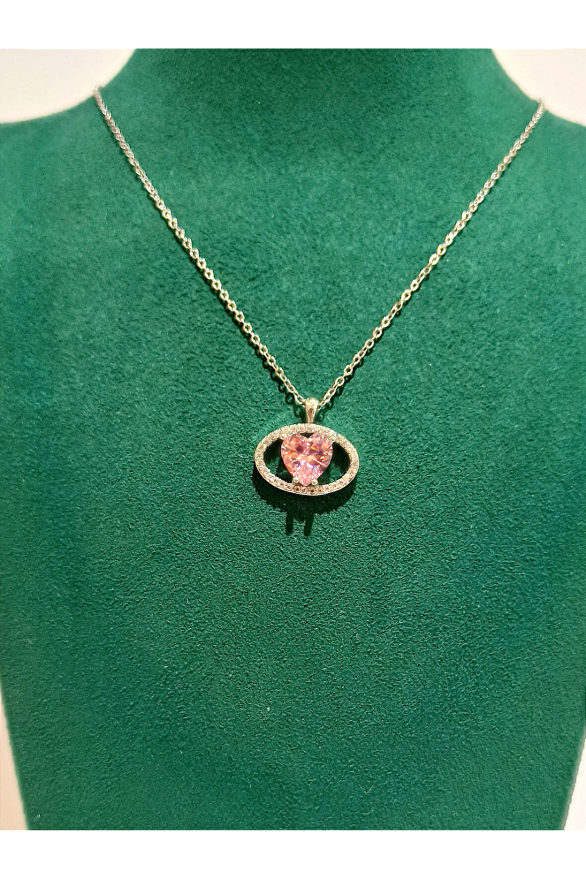 Monalisa Home Gümüş Renk Lüks Figürlü Gösterişli Kolye