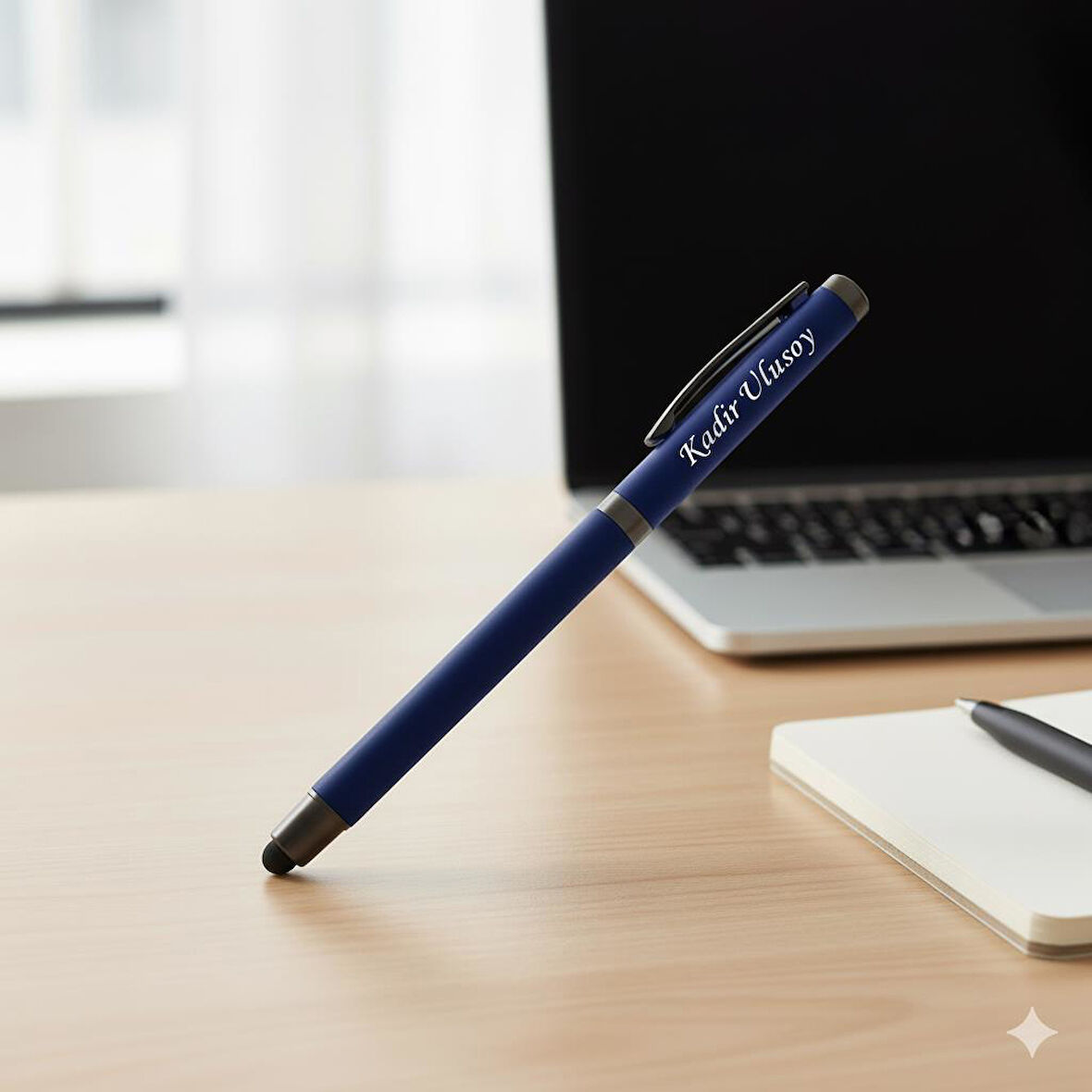 Kişiye Özel Dokunmatik Uyumlu Jel Kalem – Metal Gövde, Stylus Uçlu