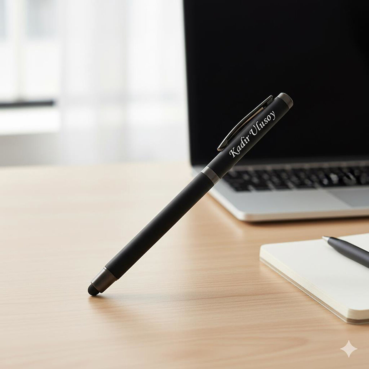 Kişiye Özel Dokunmatik Uyumlu Jel Kalem – Metal Gövde, Stylus Uçlu