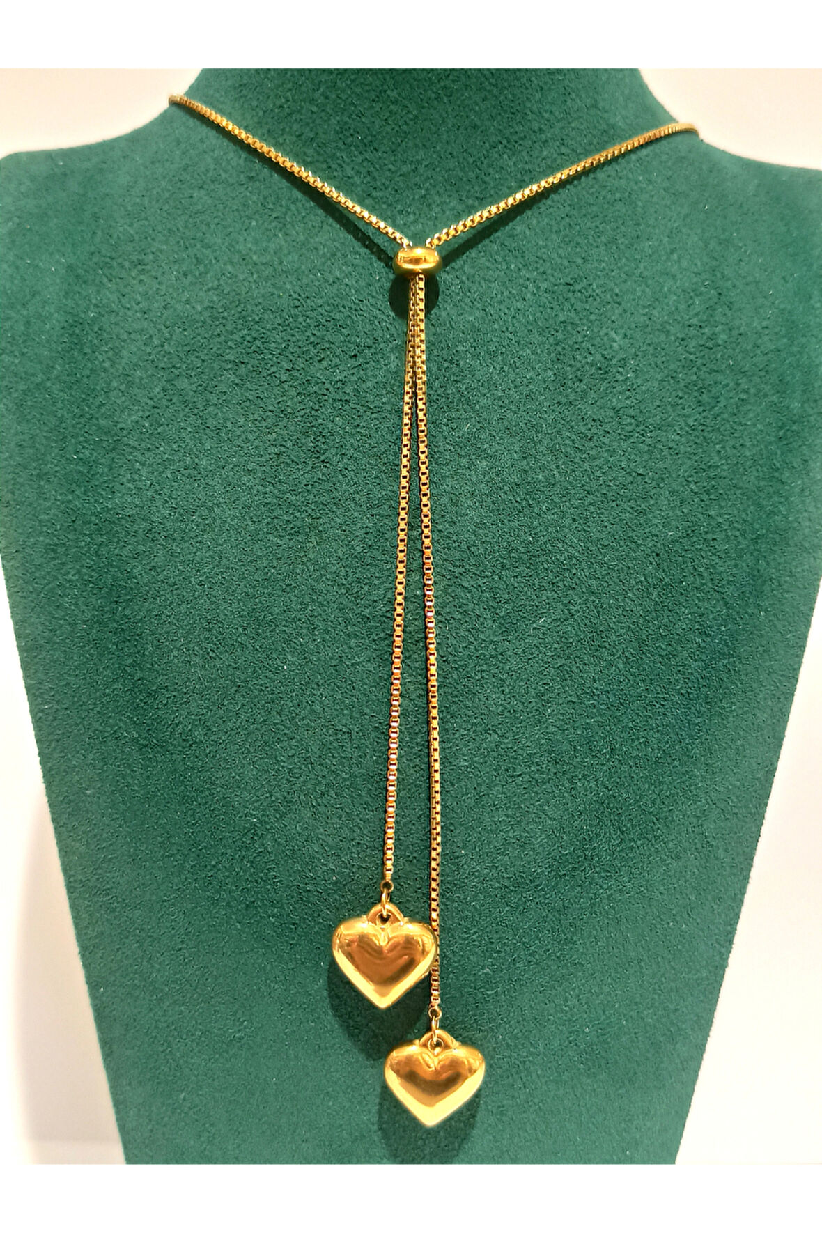 Monalisa Home Gold Renk Lüks Figürlü Gösterişli Kolye