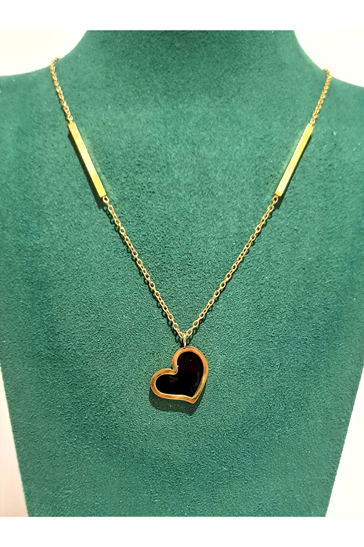 Monalisa Home Gold Renk Lüks Figürlü Gösterişli Kolye