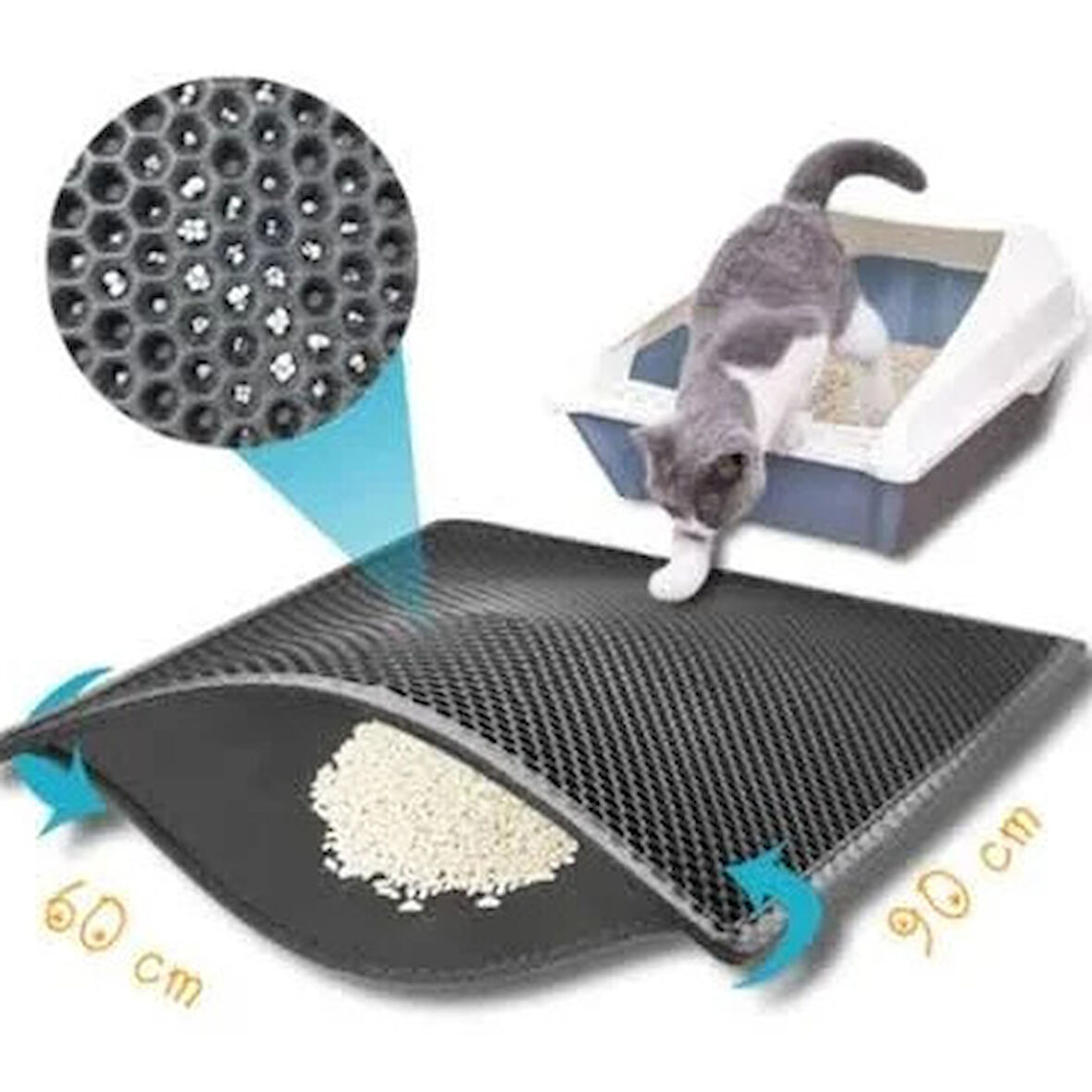 KNY ELEKLİ KEDİ PASPASI