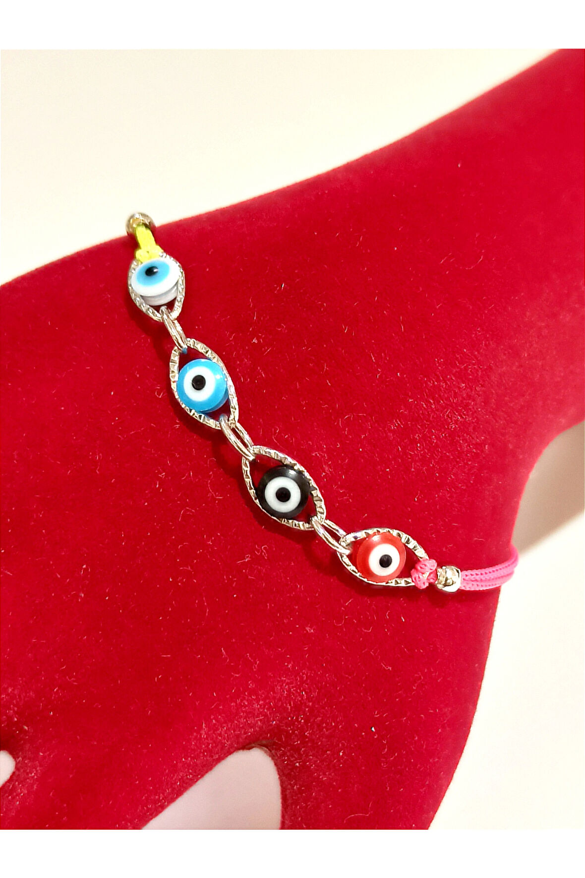 Monalisa Home Lüks Gösterişli Renkli Zarif İp Halhal