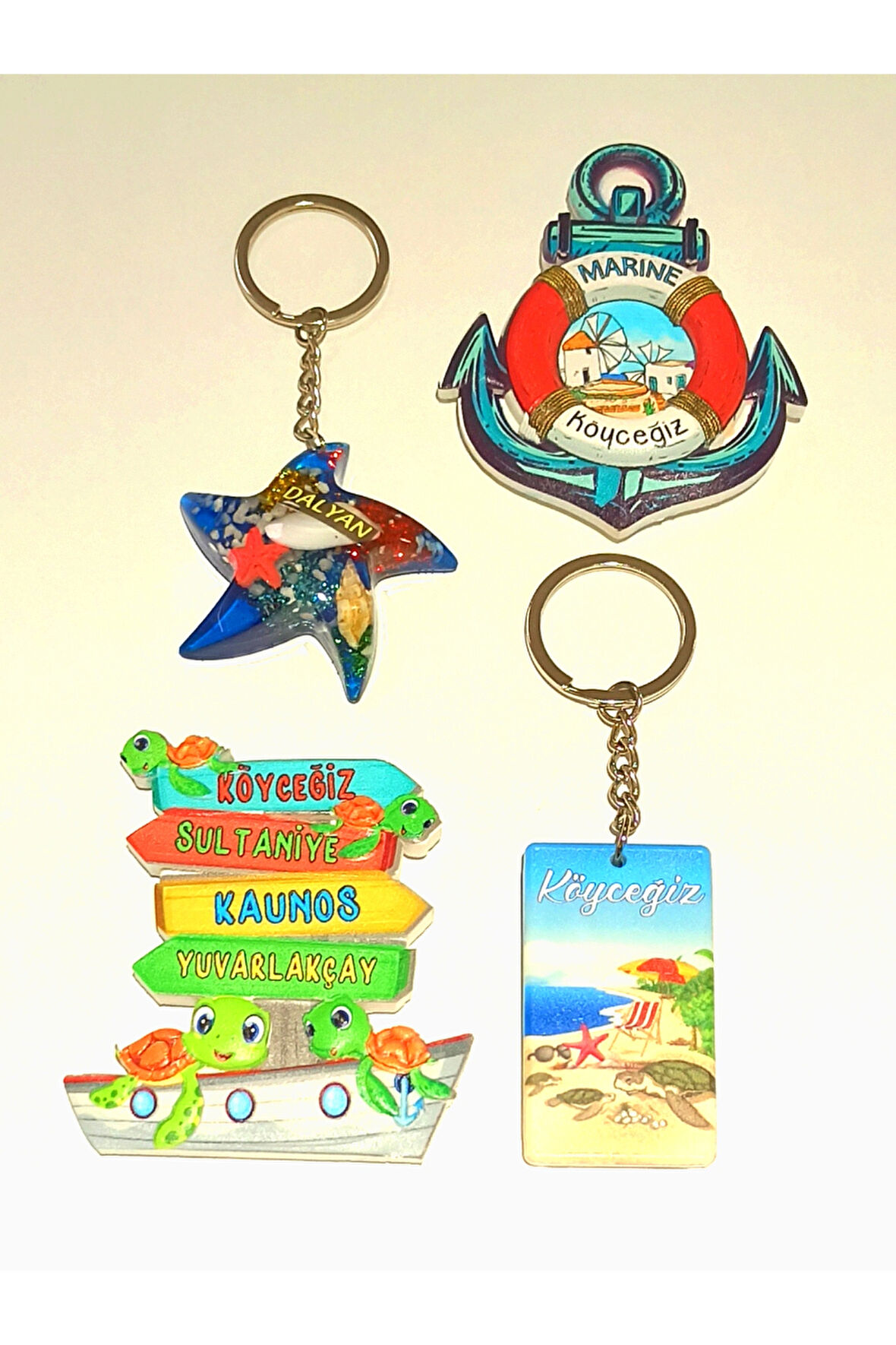 Monalisa Home Farklı Model Desenli Renkli Kültürel Hediyelik