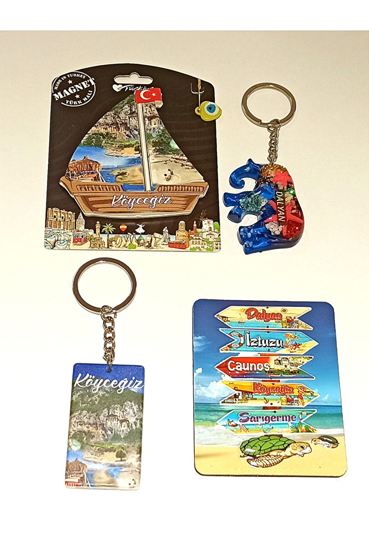 Monalisa Home Farklı Model Desenli Renkli Kültürel Hediyelik