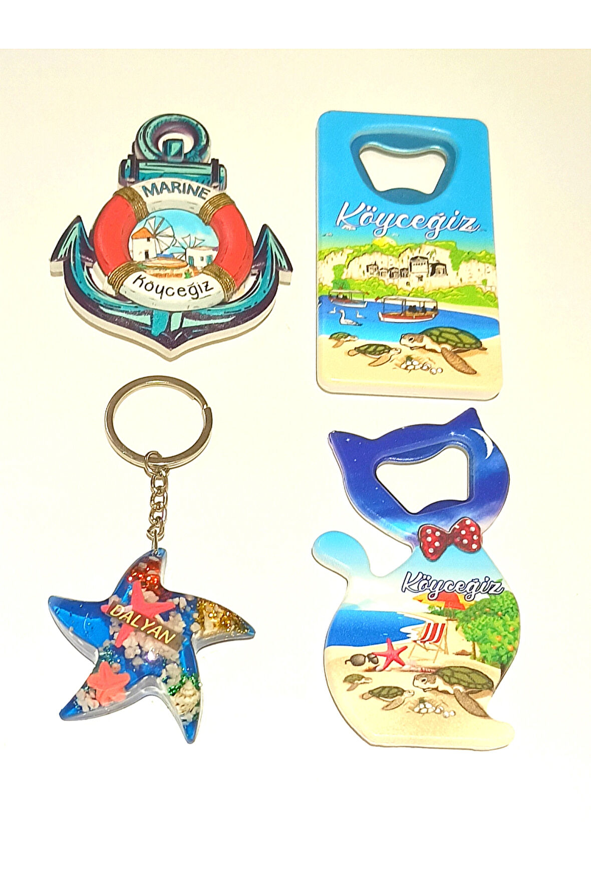 Monalisa Home Farklı Model Desenli Renkli Kültürel Hediyelik