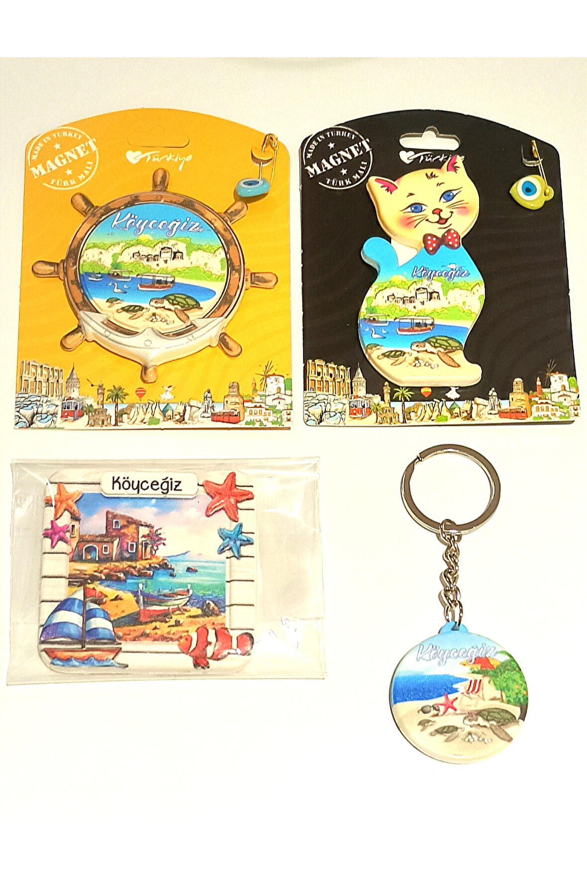 Monalisa Home Farklı Model Desenli Renkli Kültürel Hediyelik