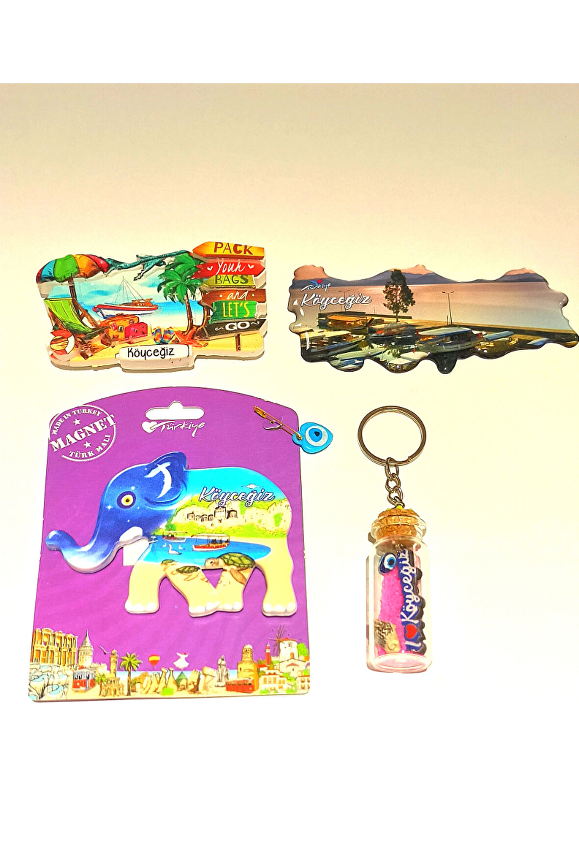 Monalisa Home Farklı Model Desenli Renkli Kültürel Hediyelik