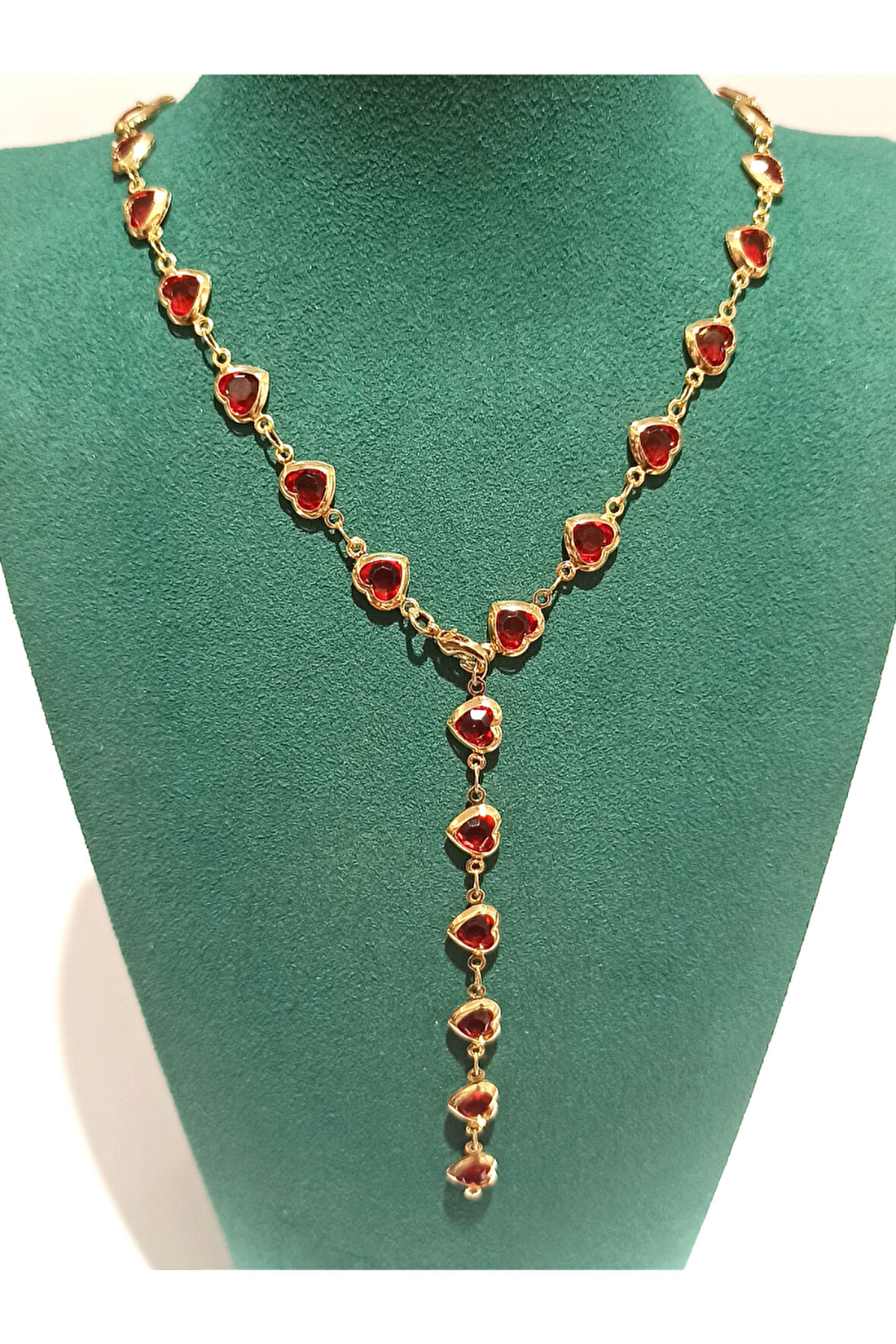 Monalisa Home  Lüks Figürlü Gösterişli Renkli Taşlı Y Kolye