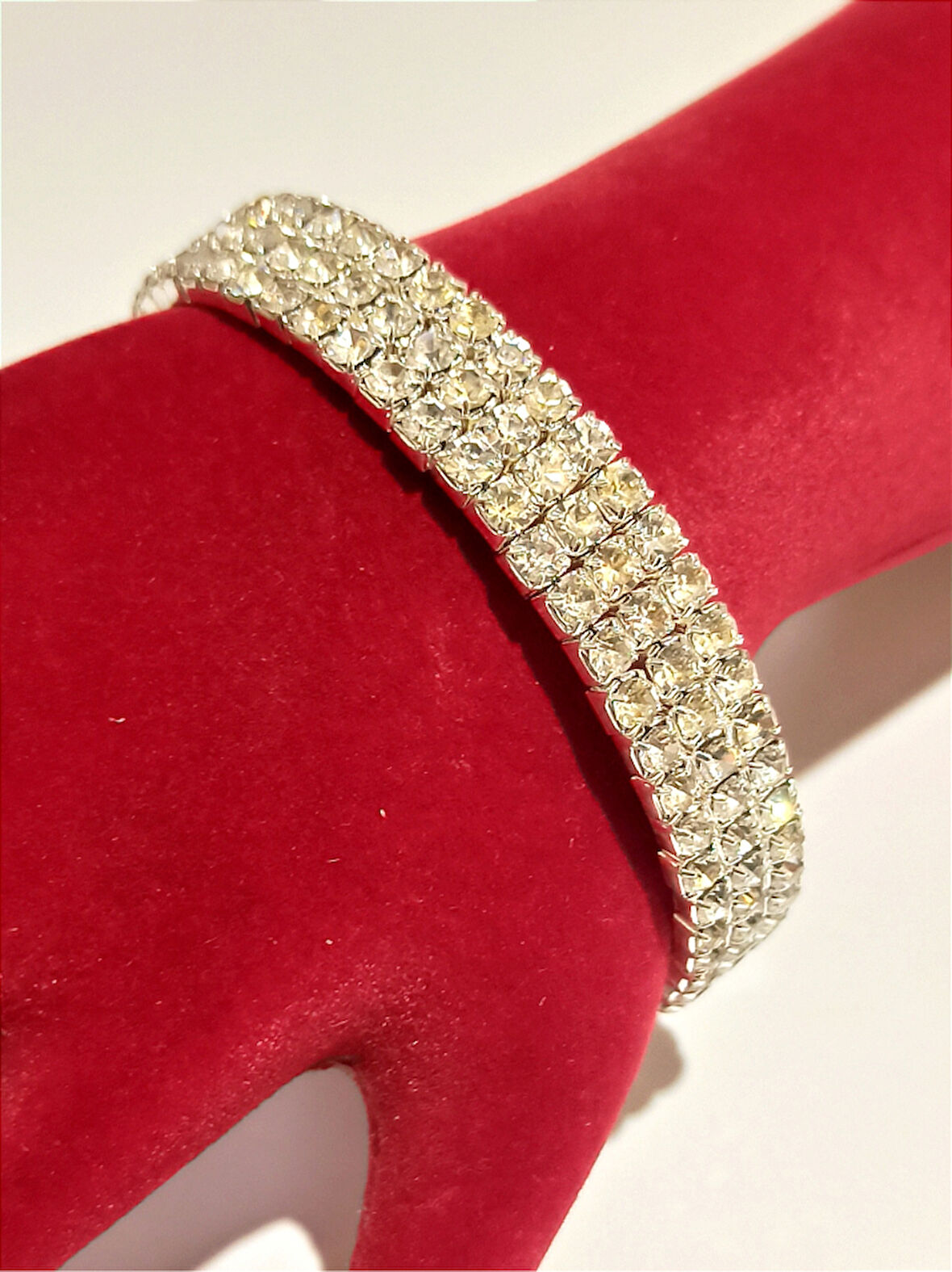 Monalisa Home Gümüş Renk Lüks Figürlü Gösterişli Parıltılı Bileklik