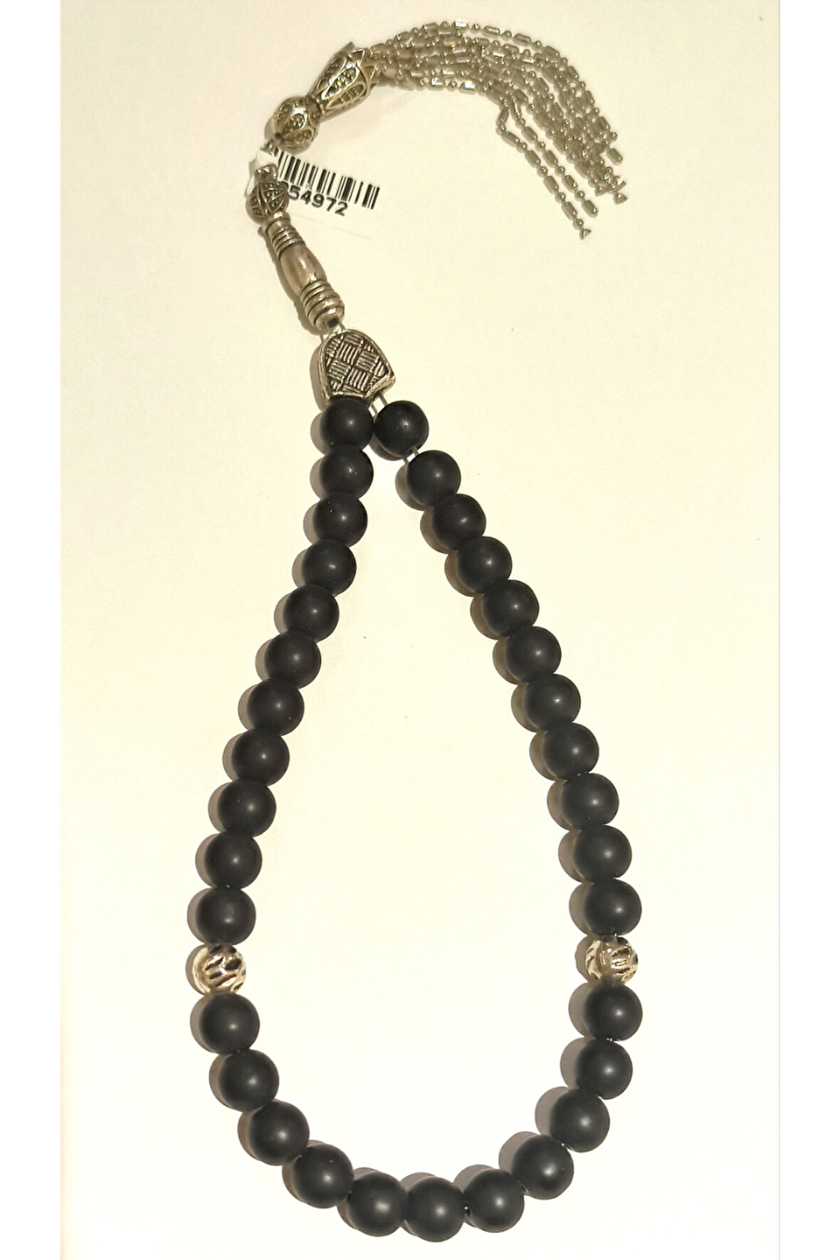 Monalisa Home Siyah Renk Lüks Gösterişli Mat Tesbih