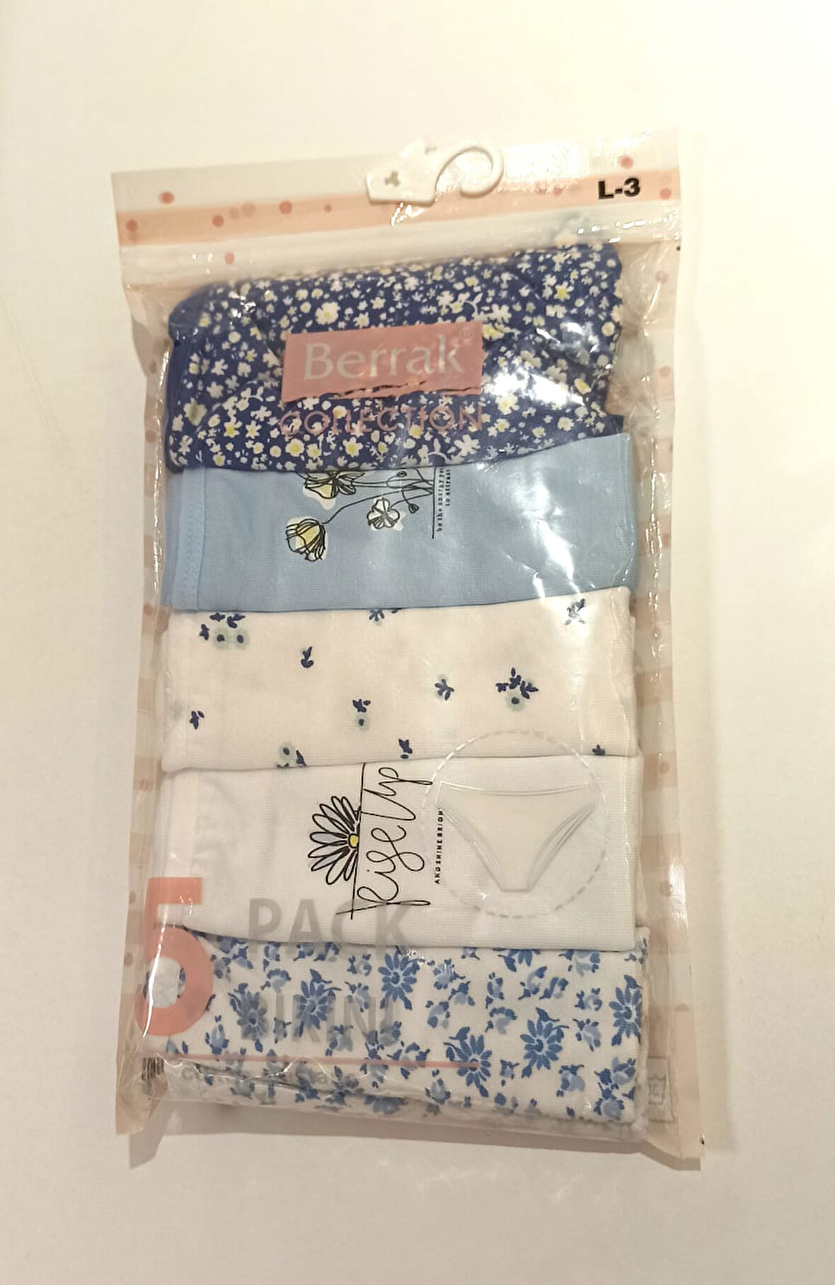 Monalisa Home Cotton  Elastik 5 li Bikini Kalıp L Beden