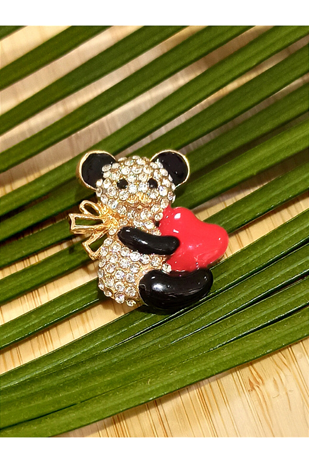 Monalisa Home  Ayıcık  Figürlü Broş