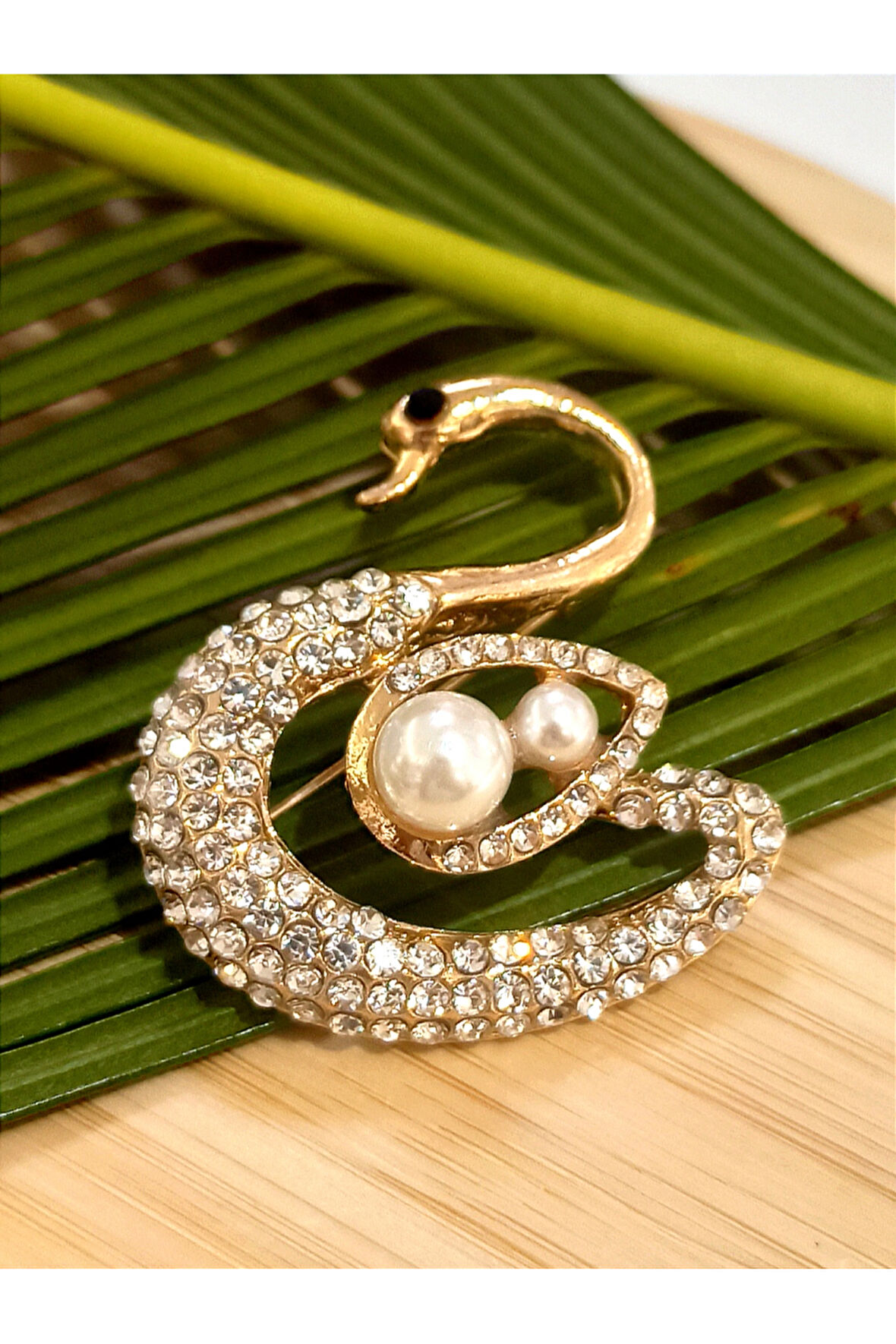 Monalisa Home Tavus Kuşu Figürlü Broş