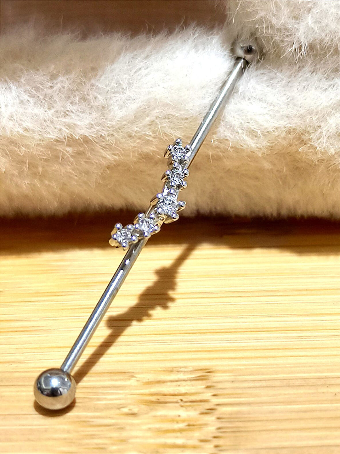 Monalisa Home Lüks Metalik Gösterişli Köprü Piercing