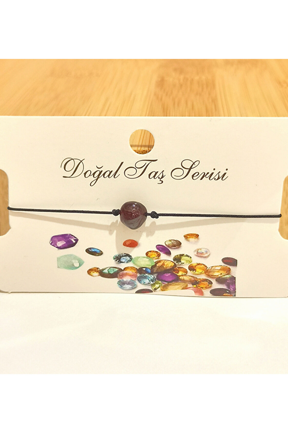 Monalisa Home Renkli Gösterişli Ayarlanabilir Taş Figürlü İp Bileklik