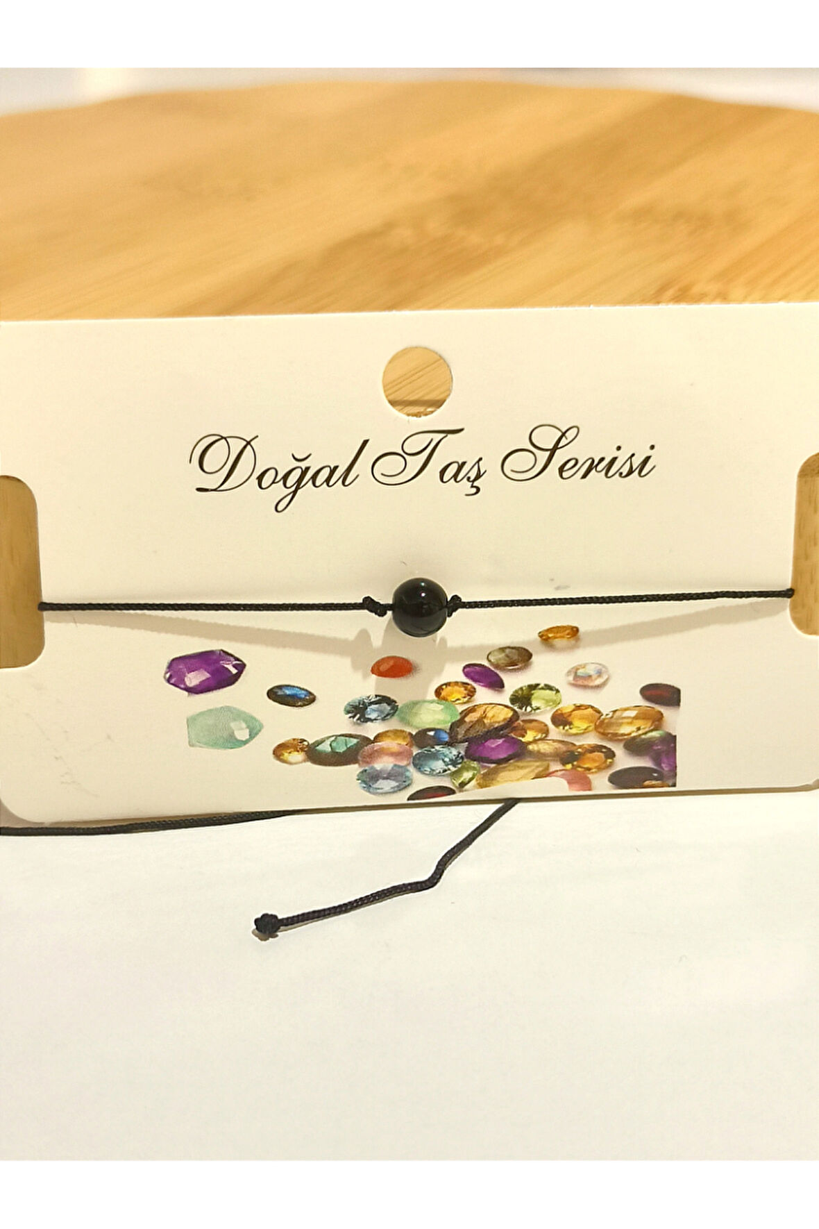 Monalisa Home Renkli Gösterişli Ayarlanabilir Taş Figürlü İp Bileklik