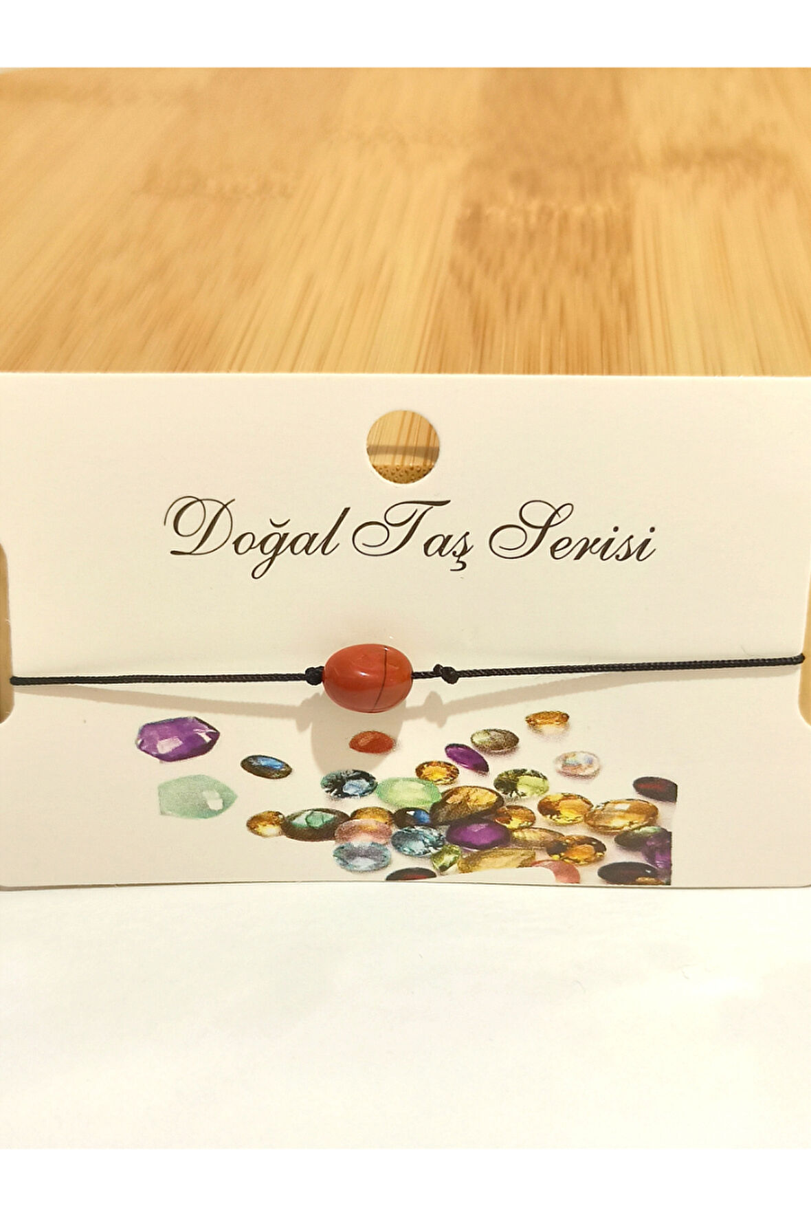 Monalisa Home Renkli Gösterişli Ayarlanabilir Taş Figürlü İp Bileklik