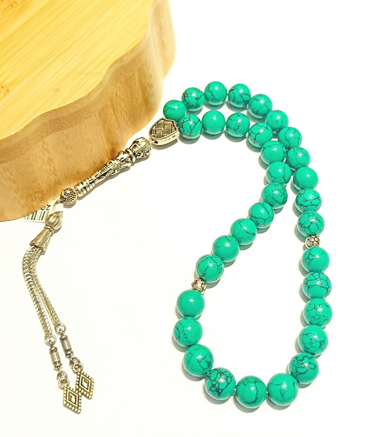 Monalisa Home Renkli Gösterişli Parlak Lüks Tesbih