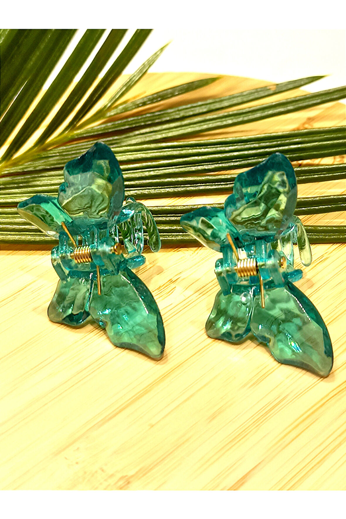 Monalisa Home 2 Li 4.5 cm  Renkli Lüks Kelebek Toka