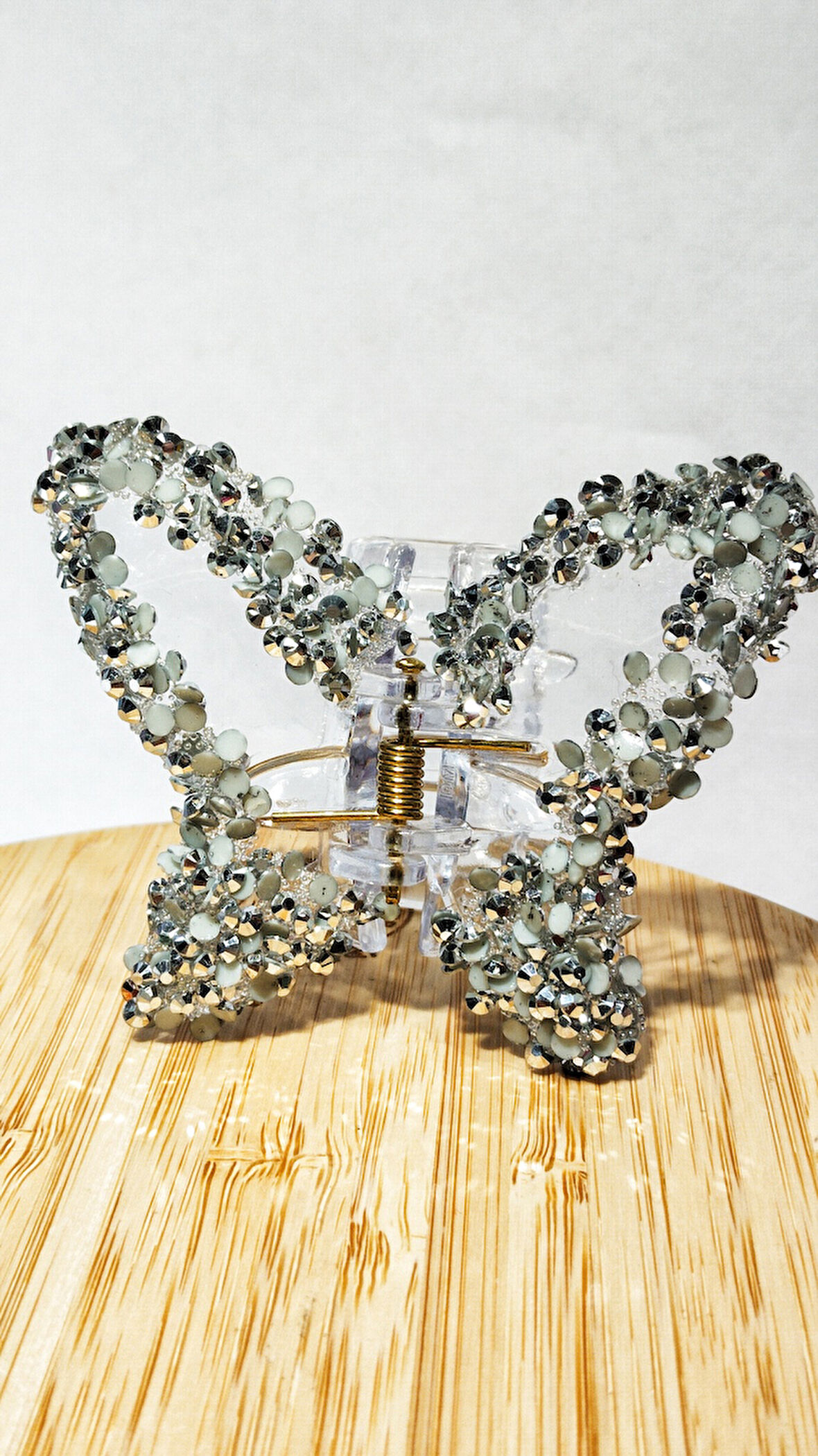 Monalisa Home 7,5 cm Taşlı Kelebek Toka