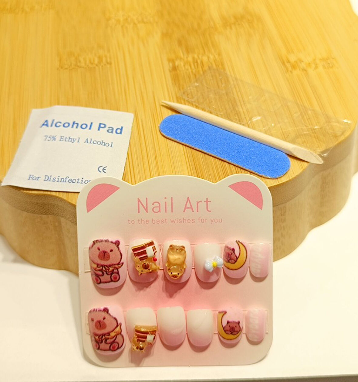 Monalisa Home 12 Li Çocuk Yapay Tırnak